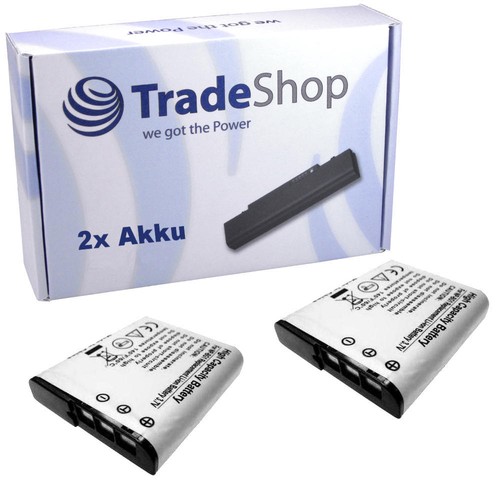 Batteria 1100 mah per sony - 2x,
