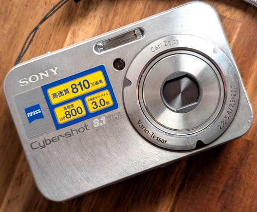 Touchscreen fotocamera